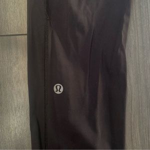 Black Lululemon Fast and Free Tights 28” with Pockets - Size 8